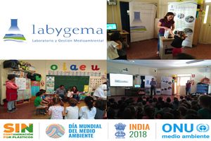 LABYGEMA celebró ayer en la escuela el Día Mundial del Medio Ambiente