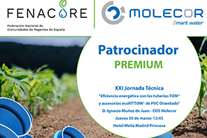 Molecor, patrocinador premium de la "XXI Jornada Técnica FENACORE"