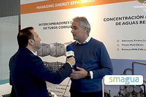 HRS Heat Exchangers nos recibe en su stand de Smagua para mostrarnos sus equipos y soluciones