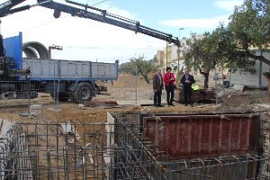Comienzan las obras de la nueva estación de bombeo de aguas residuales de Puerto Lumbreras en Murcia