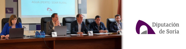 La Diputaci&oacute;n de Soria aborda el PERTE del agua con la colocaci&oacute;n final de los contadores inteligentes