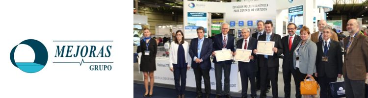 Grupo Mejoras recibe el premio Novedad Técnica otorgado por SMAGUA, a 3 de sus productos