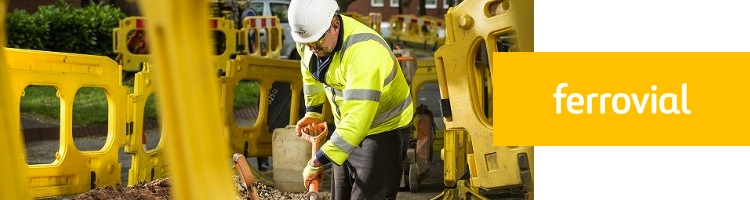 Ferrovial se adjudica un contrato de mantenimiento de la red de saneamiento en Reino Unido por 341 millones de euros