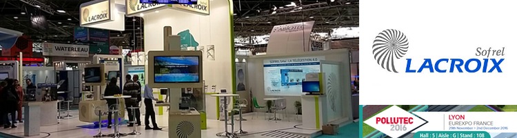 SOFREL participa en Pollutec 2016 en Lyon (Francia)