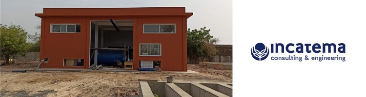 Incatema avanza en el montaje de una estación de tratamiento de agua potable en Foundiogne (Senegal)