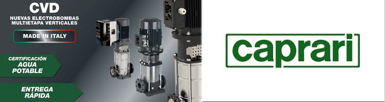 CVD - Electrobombas multietapa verticales made in Italy