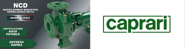 NCD - Gama de bombas monoetapa normalizadas de CAPRARI
