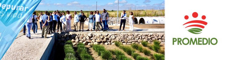 Visita a la primera depuradora ejecutada del Plan Depura de PROMEDIO