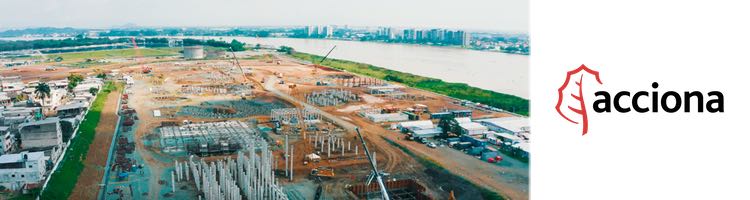 ACCIONA avanza con la PTAR de "Los Merinos" en Guayaquil