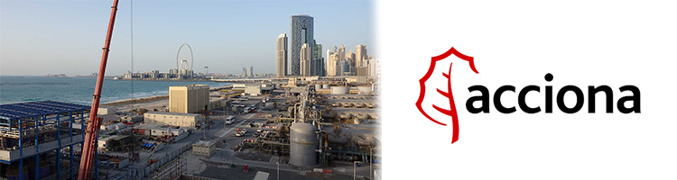 La desalinizadora por ósmosis inversa de Jebel Ali de ACCIONA, ya produce a pleno rendimiento y suministra agua a Dubái