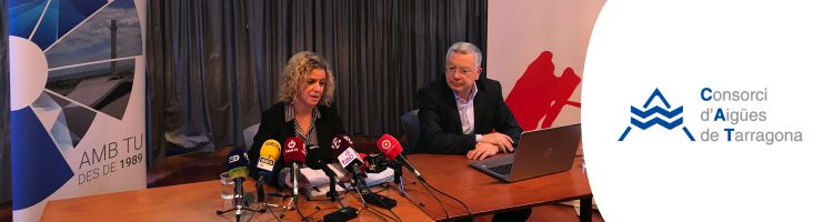 El Consorcio de Aguas de Tarragona hace balance de 2018 y presenta sus ejes principales para el 2019