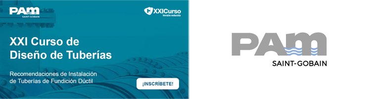 Saint-Gobain PAM patrocina la versión reducida del "XXI Curso de Diseño de Tuberías"