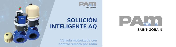 La Solución Inteligente AQ de Saint-Gobain PAM: Una válvula motorizada con control remoto para una gestión eficiente del agua