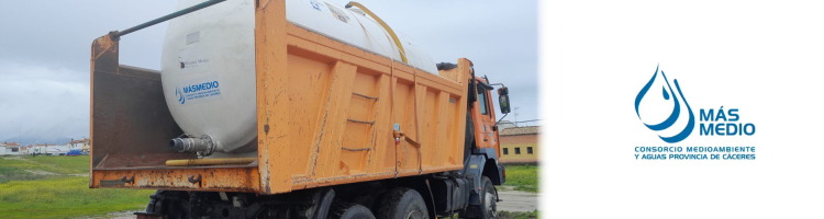 M&aacute;sMedio env&iacute;a cisternas de agua potable a varias poblaciones tras la turbidez detectada en la red