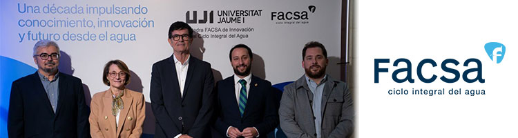 10 años impulsando el conocimiento y la innovación del agua: la Cátedra FACSA-UJI celebra su primera década