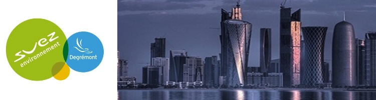 SUEZ firma el contrato de ampliación de la planta de tratamiento de aguas residuales de Doha West Catar por 94 millones de euros