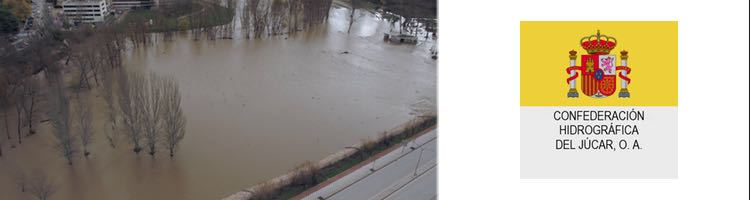 ‘Efraín’ pone a prueba la eficacia de las obras de defensa contra inundaciones de la CH del Júcar en Cuenca