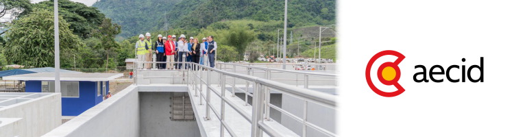 Abierta la planta de agua potable de Mancha Grande en Ecuador