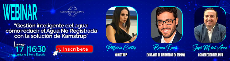 Últimas horas para el Webinar "Gestión inteligente del agua: cómo reducir el Agua No Registrada con la solución de Kamstrup"