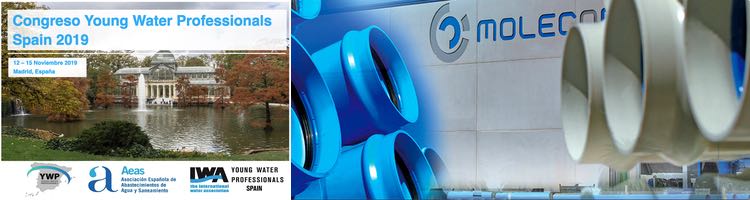 Molecor participa esta semana en el Congreso IWA YWP Spain 2019 en Madrid