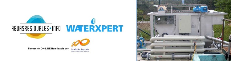AGUASRESIDUALES.INFO y WATERXPERT presentan su CURSO-ON LINE "Básico de depuración de aguas residuales industriales"