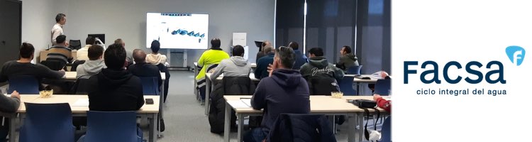 Facsa forma a casi un millar de profesionales en el marco del proyecto ‘Profesionalización del ciclo integral del agua’