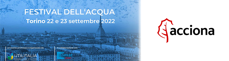 ACCIONA participará en el Festival dell’Acqua de Italia
