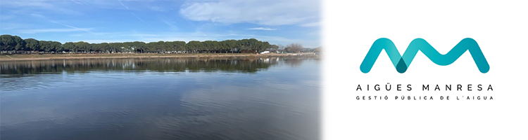 Aigües Manresa colabora en un proyecto de Inteligencia Artificial y Satélites para conocer la calidad del agua del lago de L'Agulla