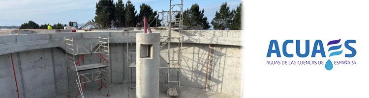 Las obras de la nueva depuradora de A Illa de Arousa, en Pontevedra entran en su recta final