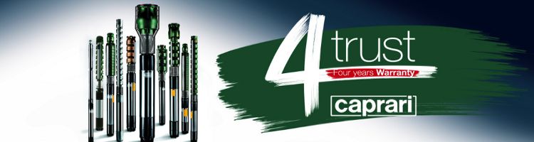 4trust: La nueva garantía para los grupos sumergibles CAPRARI