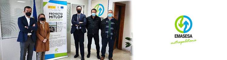 EMASESA recibe la visita de ECOCIUDAD Zaragoza para conocer el proyecto MITLOP y su modelo de gestión ambiental