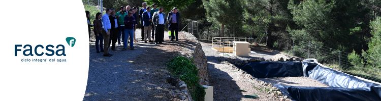 ​La Diputación de Castellón y FACSA inauguran la pequeña EDAR del Castillo de Villamalefa