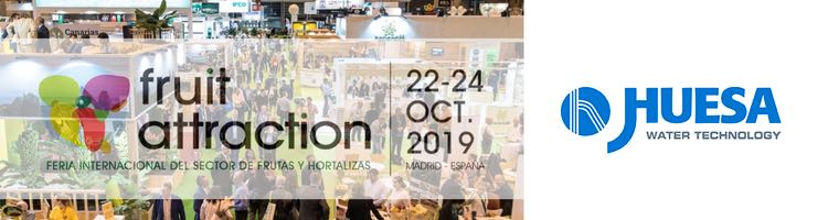 J. Huesa hablará sobre Reutilización y Desalación para riego en la "Fruit Attraction 2019" de Madrid