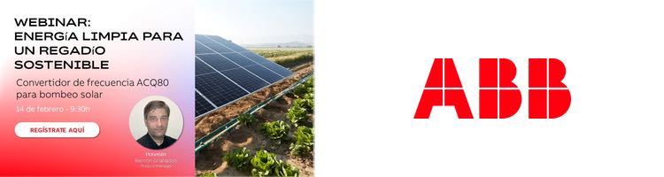 ABB llevará a cabo un webinar sobre su Convertidor de Frecuencia ACQ80 para bombeo solar