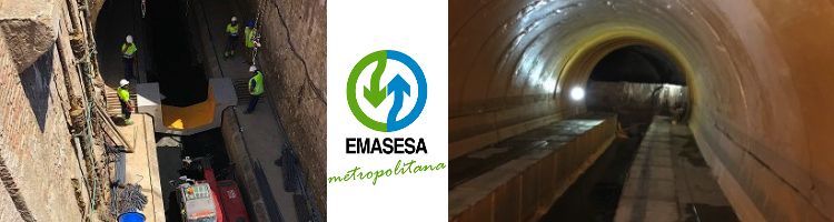 Detalles del proyecto de rehabilitación del colector emisario Puerto S-200 de Sevilla ejecutado en los años 70