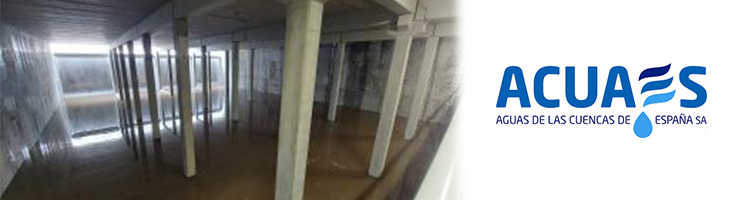 El tanque de tormentas de Anduva construido por ACUAES evita, por primera vez, vertidos sin tratar al río Ebro