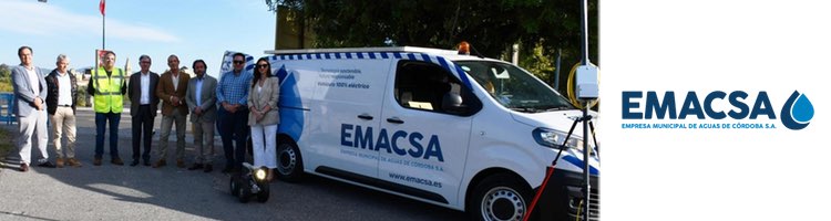 EMACSA en Córdoba, presenta un nuevo vehículo de inspección técnica de alta tecnología para mejorar la información de sus redes