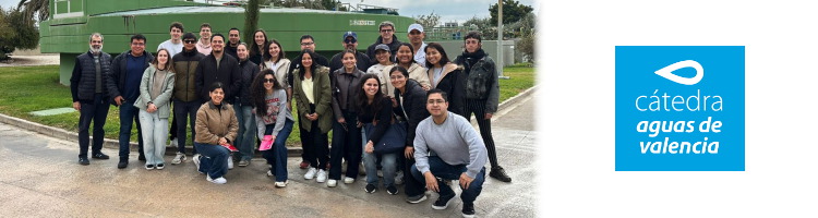 La C&aacute;tedra Aguas de Valencia acerca la gesti&oacute;n de plantas de tratamiento de aguas residuales y desalaci&oacute;n  a estudiantes de UPV