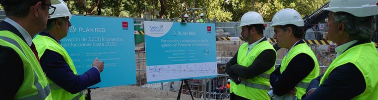 Canal de Isabel II pone en marcha el Plan Red para renovar 3.200 km de tuberías en la región