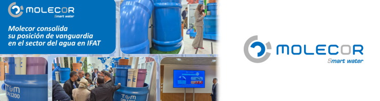 Molecor consolida su posici&oacute;n de vanguardia en el sector del agua en IFAT
