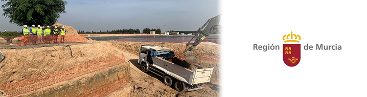 Las obras de ampliación del tanque de tormentas de la EDAR de San Javier acabarán durante el primer trimestre de 2023