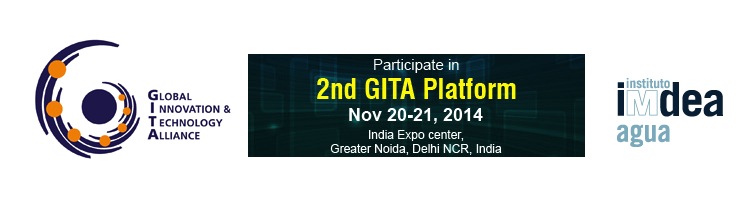 IMDEA Agua participa por segundo año consecutivo en la cumbre tecnológica GITA 2014 en India
