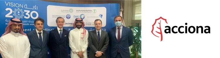 ACCIONA construirá y operará 3 depuradoras en Arabia Saudí por 855 M€
