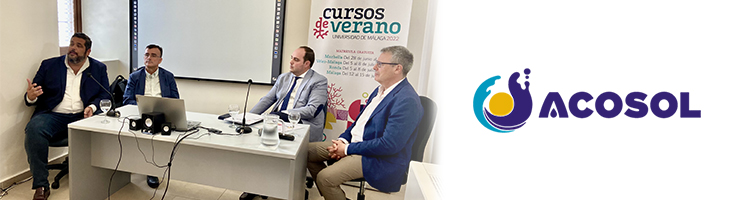 Finaliza con éxito el curso de verano “La Economía Circular en el Uso y Gestión del Agua” con la participación de ACOSOL