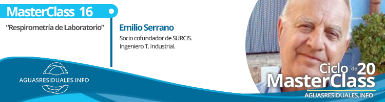 Emilio Serrano impartirá la MasterClass 16 sobre "Respirometría de Laboratorio"
