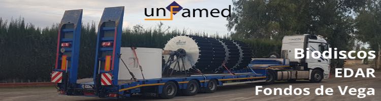 Unfamed Fabricantes Agua suministra un biodisco (CBR) para la EDAR de Fondos de Vega en Asturias