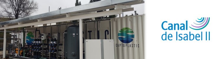 Canal de Isabel II y Captoplastic ponen en servicio una instalaci&oacute;n innovadora destinada a la eliminaci&oacute;n de micropl&aacute;sticos del agua residual