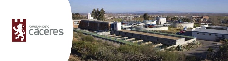 La alcaldesa de Cáceres muestra su satisfacción por la licitación por 500.000 € del anteproyecto de la nueva depuradora