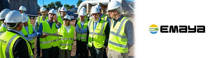 Avanzan las obras de construcción de la nueva estación depuradora de aguas residuales Palma II