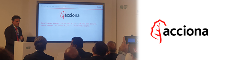 ACCIONA presenta soluciones sostenibles para el riego durante la COP 28: Desalinización y Reutilización